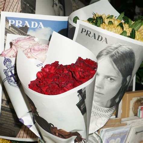 prada candy flower|prada flower ideas.